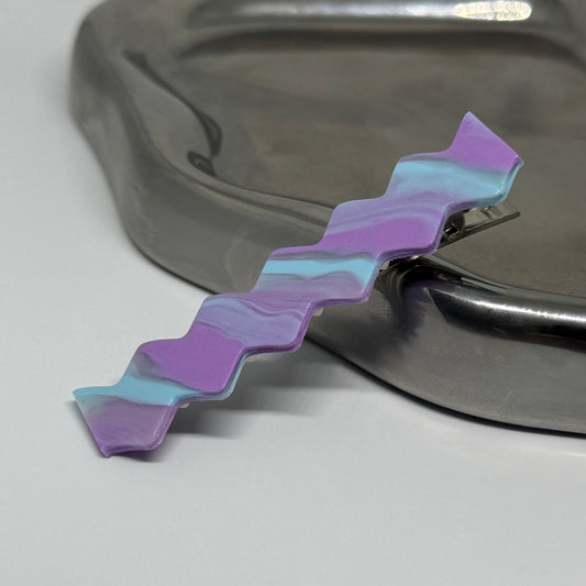 Cotton Candy Hair Clip