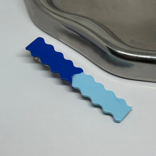 Blue Raspberry Mousse-Hair Clip