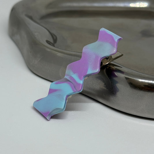 Cotton Candy-Mini Hair Clip