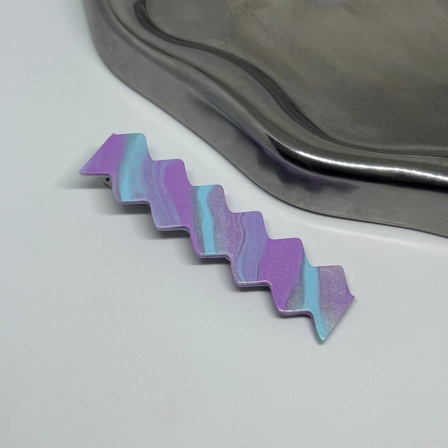 Cotton Candy-Hair Clip