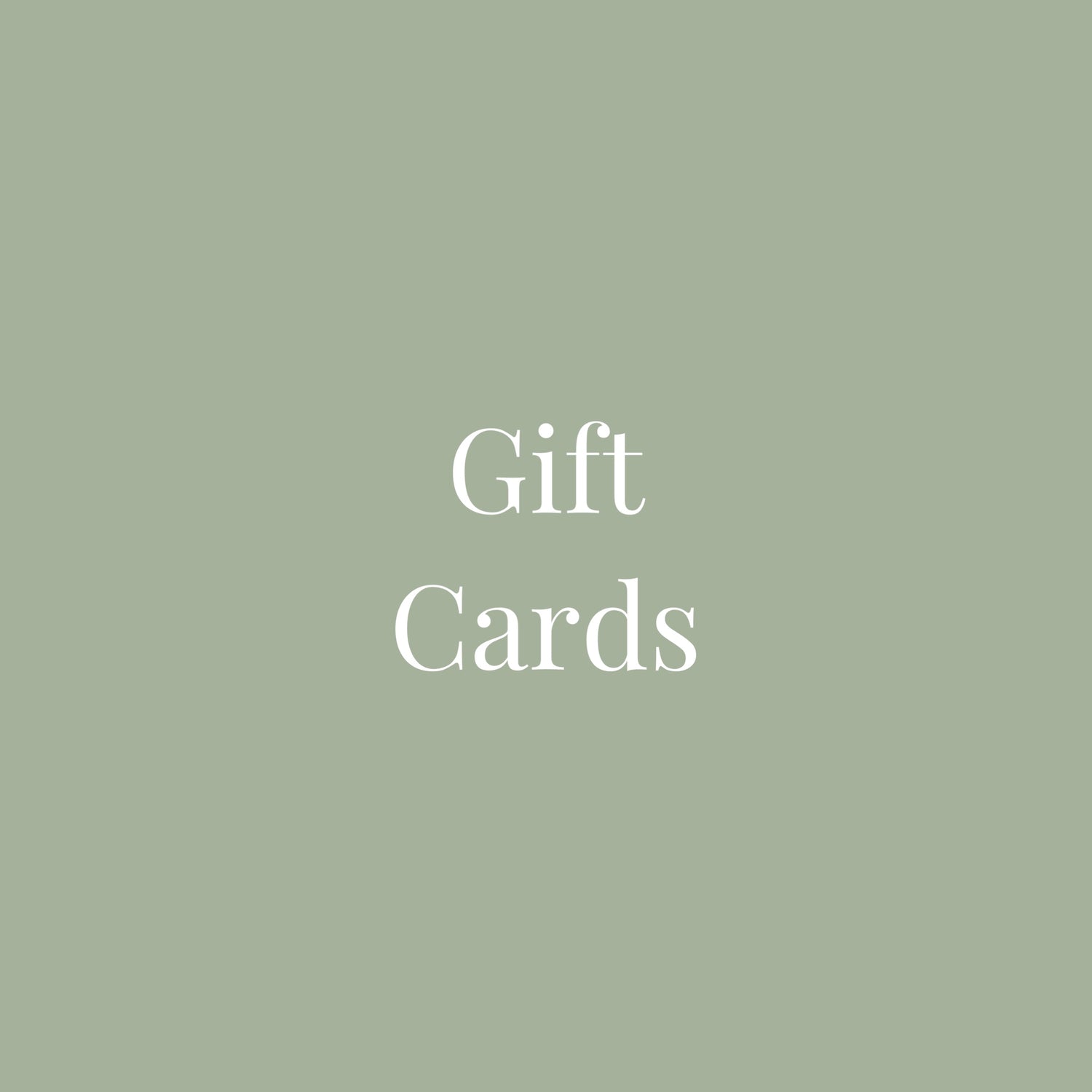 Gift Cards