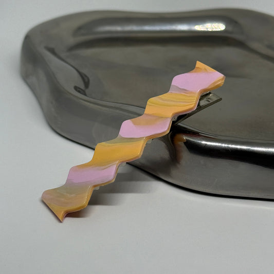 Peachy-Hair Clip
