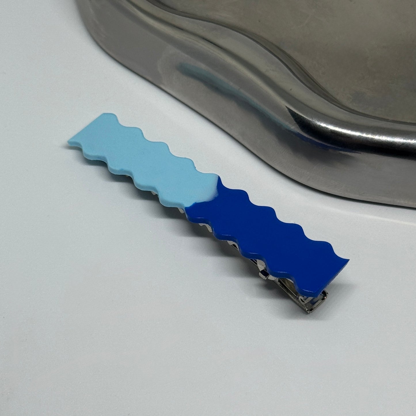 Blue Raspberry Mousse-Hair Clip