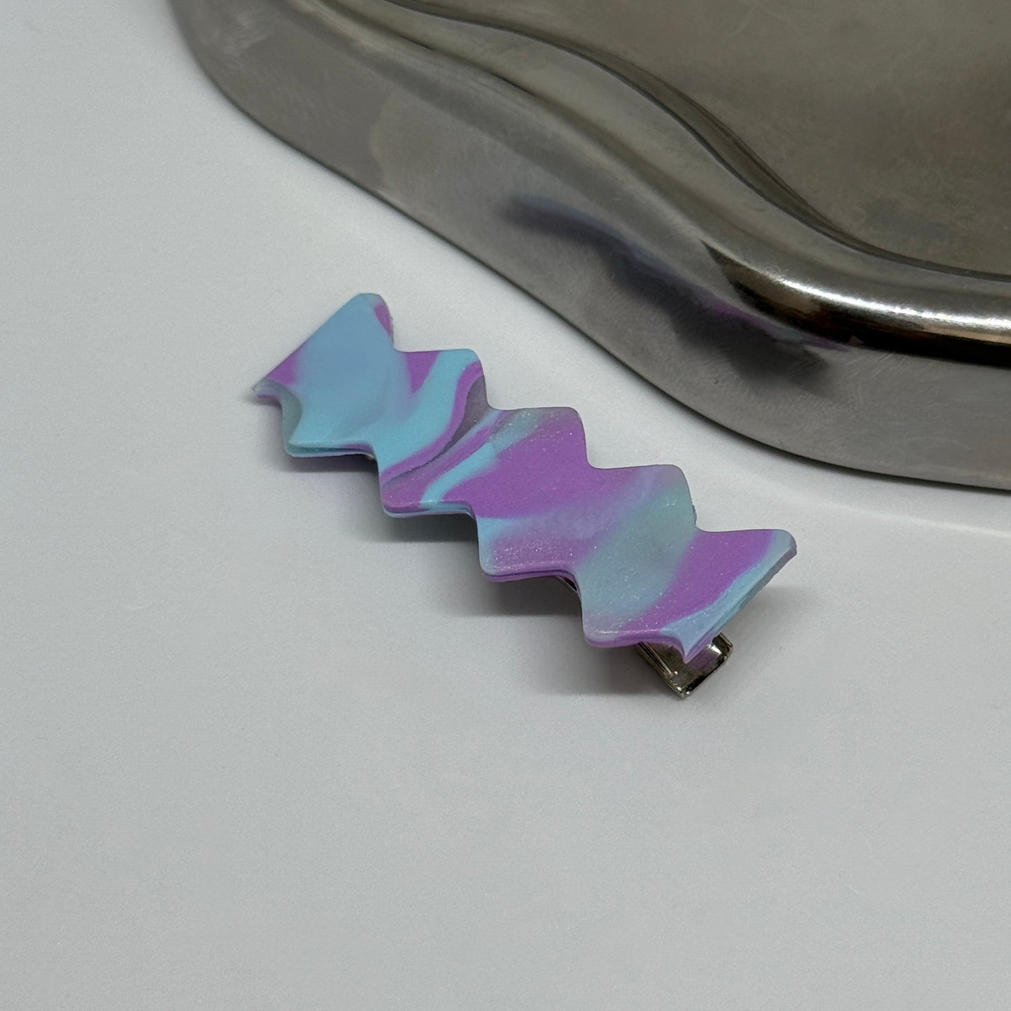 Cotton Candy-Mini Hair Clip