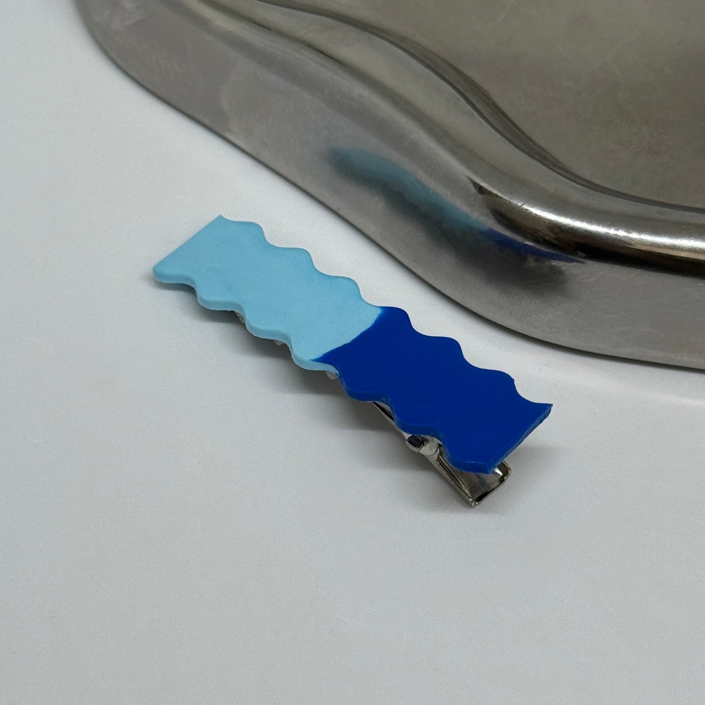 Blue Raspberry Mousse-Mini Hair Clip