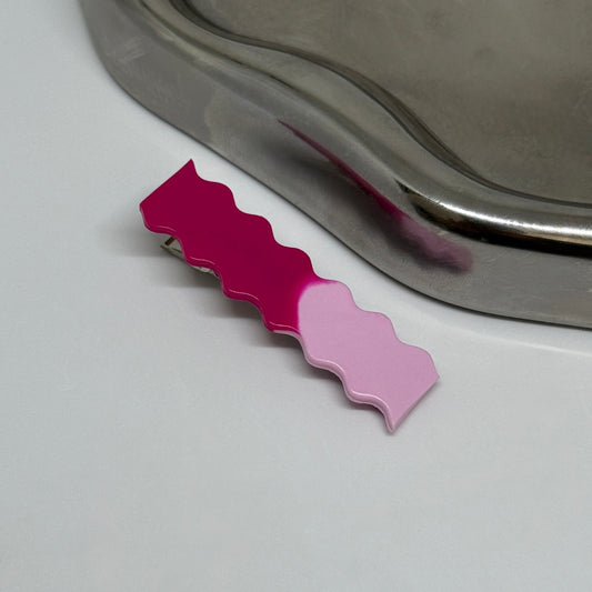 Raspberry Mousse-Mini Hair Clip