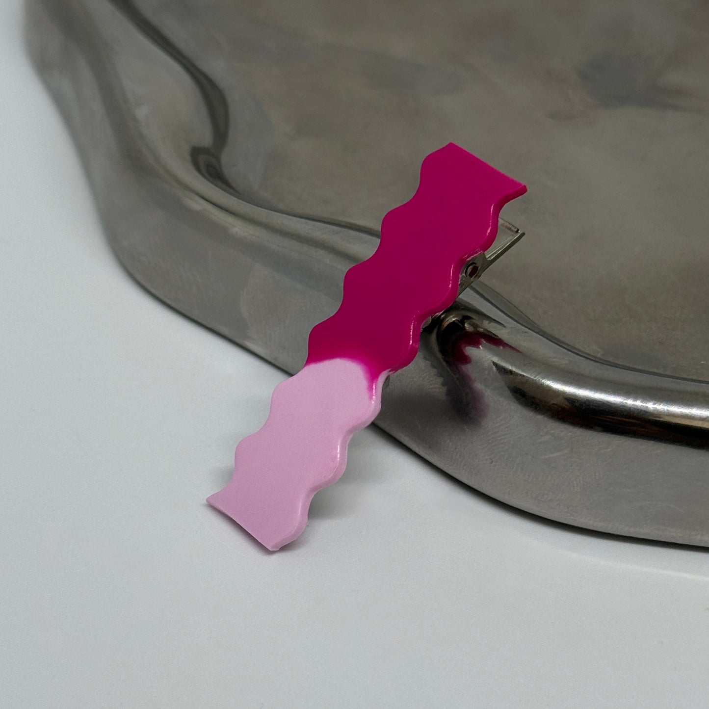 Raspberry Mousse-Mini Hair Clip
