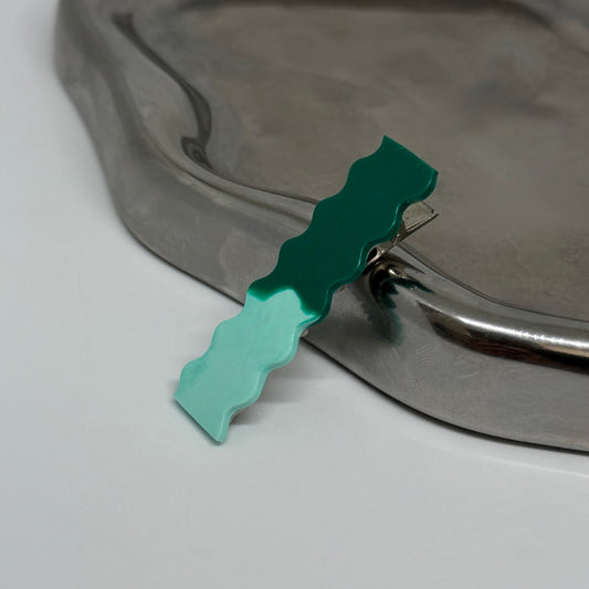 Matcha Mousse-Mini Hair Clip