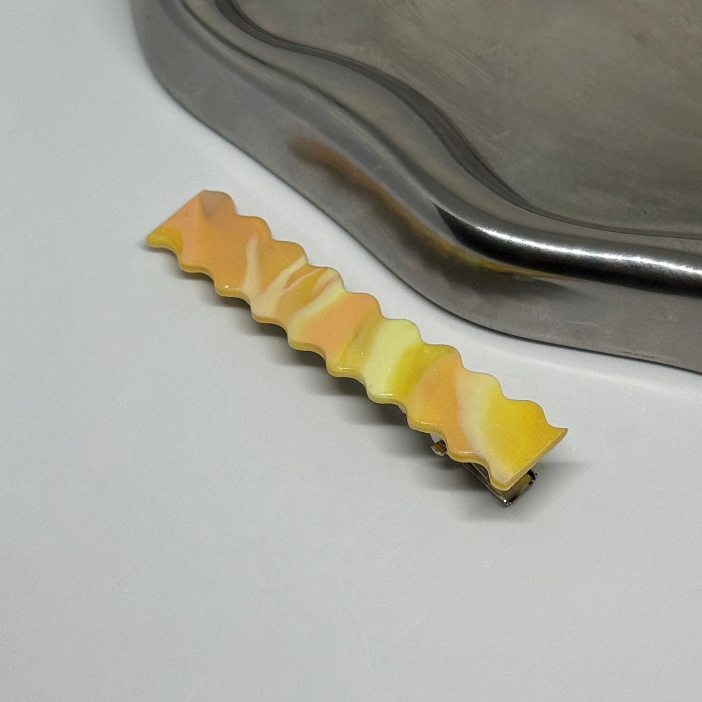 Papaya-Hair Clip