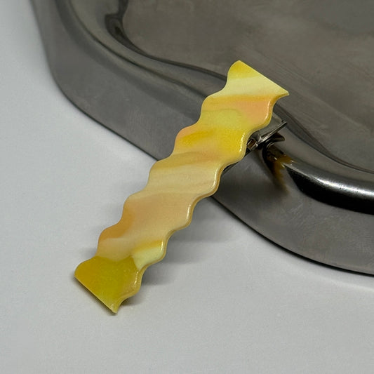 Papaya-Mini Hair Clip
