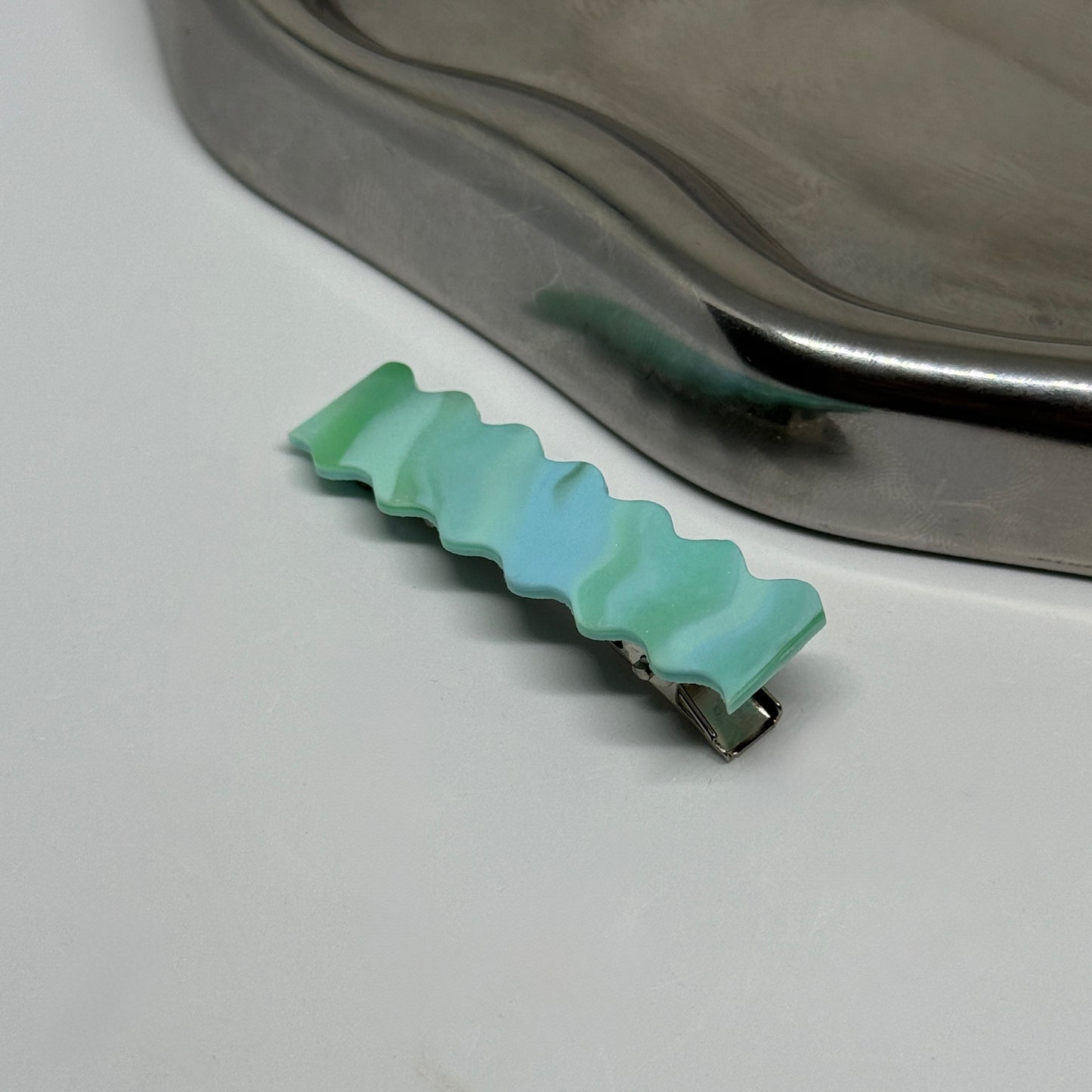 Minty-Mini Hair Clip